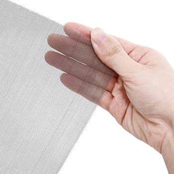 Mesh Bildschirm 80 x 2000 cm 30 Mesh Edelstahl 201 Silber