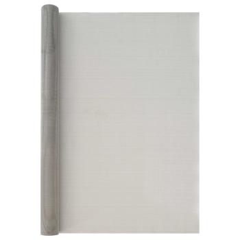 ARDEBO.de - Mesh Bildschirm 100 x 1000 cm 30 Mesh Edelstahl 201 Silber