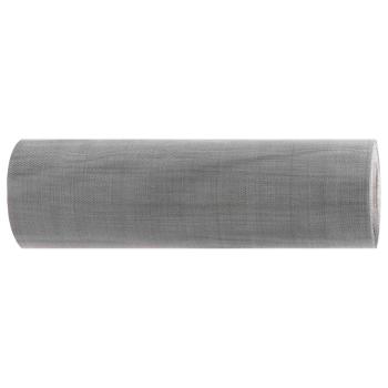 Mesh Bildschirm 20 x 1000 cm 60 Mesh Edelstahl 201 Silber