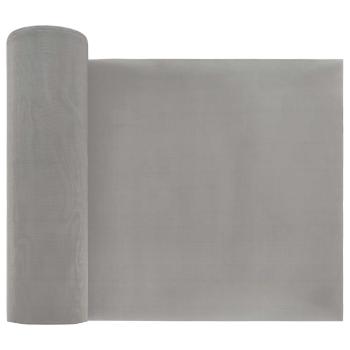 ARDEBO.de - Mesh Bildschirm 20 x 2000 cm 120 Mesh Edelstahl 201 Silber