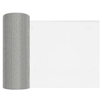 ARDEBO.de - Drahtgeflecht 20 x 1000 cm 18 Mesh Edelstahl 304 Silber