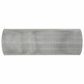 Drahtgeflecht 20 x 1000 cm 18 Mesh Edelstahl 304 Silber