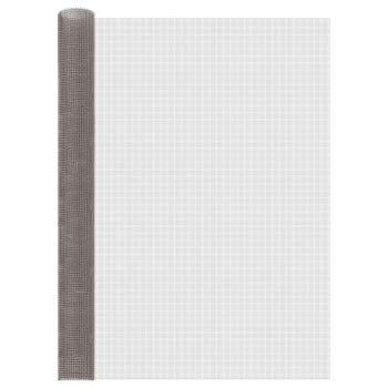 ARDEBO.de - Mesh Bildschirm 120 x 500 cm 3 Mesh Edelstahl 201 Silber