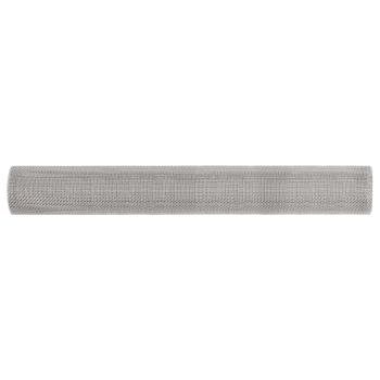 Mesh Bildschirm 80 x 200 cm 6 Mesh Edelstahl 201 Silber