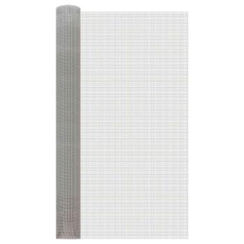 ARDEBO.de - Mesh Bildschirm 100 x 1000 cm 6 Mesh Edelstahl 201 Silber