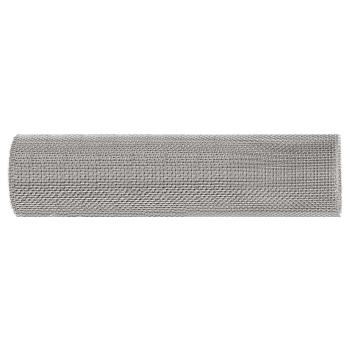 Mesh Bildschirm 40 x 500 cm 8 Mesh Edelstahl 201 Silber