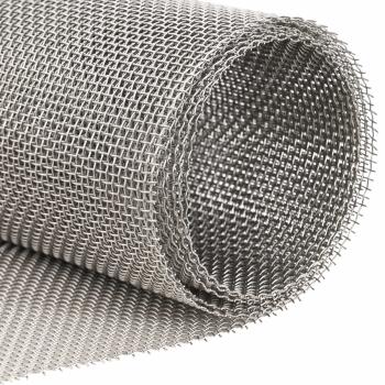 Mesh Bildschirm 60 x 1000 cm 8 Mesh Edelstahl 201 Silber