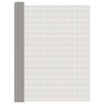 ARDEBO.de - Mesh Bildschirm 100 x 500 cm 8 Mesh Edelstahl 201 Silber