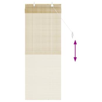 Rollo Natur 40 x 160 cm Bambus