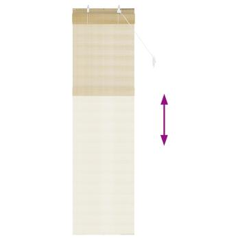 Rollo Natur 50 x 220 cm Bambus