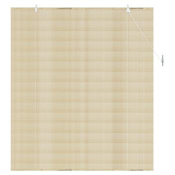 Rollo Natur 130 x 160 cm Bambus