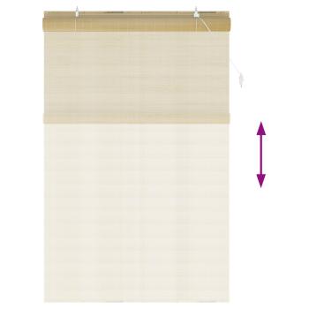 Rollo Natur 130 x 220 cm Bambus