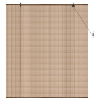 Rollo Braun 130 x 160 cm Bambus
