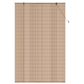 Rollo Braun 130 x 220 cm Bambus