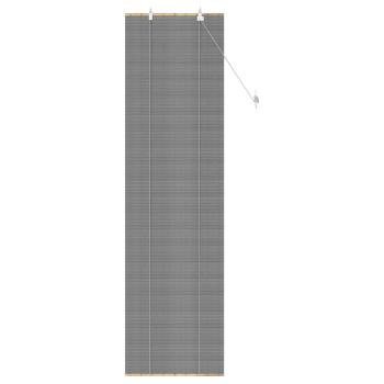 Rollo Grau 40 x 220 cm Bambus