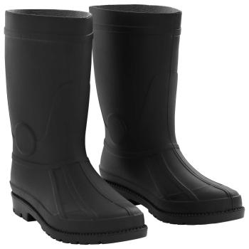 Regenstiefel PVC Größe 46 Schwarz