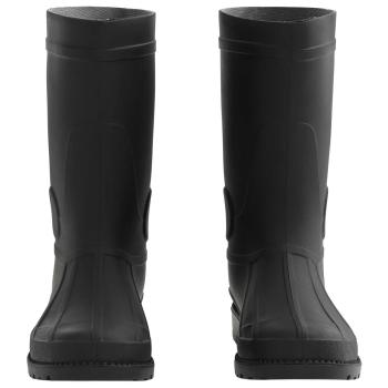 Regenstiefel PVC Größe 46 Schwarz