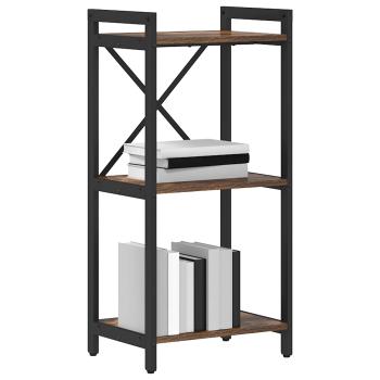 Bücherregal 40 x 30 x 85 cm Holzwerkstoff Geräucherte Eiche