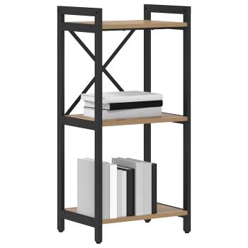 Bücherregal 40 x 30 x 85 cm Holzwerkstoff Artisan-Eiche