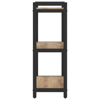Bücherregal 40 x 30 x 85 cm Holzwerkstoff Artisan-Eiche