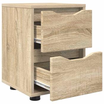 Nachttisch Sonoma-Eiche 30,5 x 30 x 43 cm Holzwerkstoff