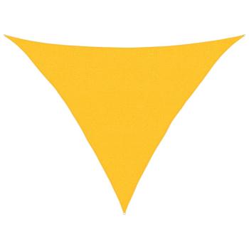 Sonnensegel 160 g/m² Dreieckig Gelb 2,5x2,5x3,5 m HDPE