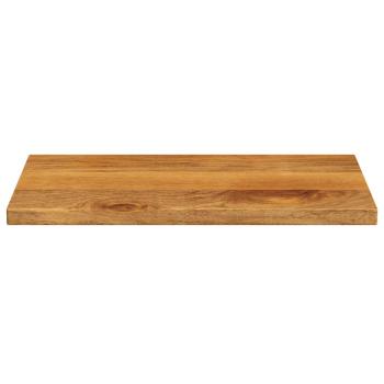 Tischplatte 40x30x2,5 cm Rechteckig Massivholz Mango
