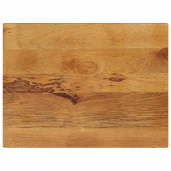 ARDEBO.de - Tischplatte 70x50x2,5 cm Rechteckig Massivholz Mango