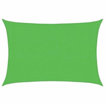 Sonnensegel 160 g/m² Hellgrün 3x4,5 m HDPE