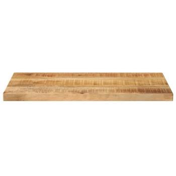 Tischplatte 60x30x2,5 cm Rechteckig Raues Massivholz Mango