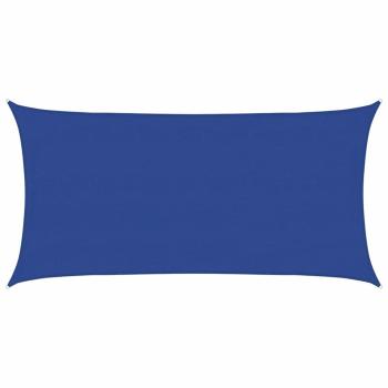 Sonnensegel 160 g/m² Rechteckig Blau 4x7 m HDPE