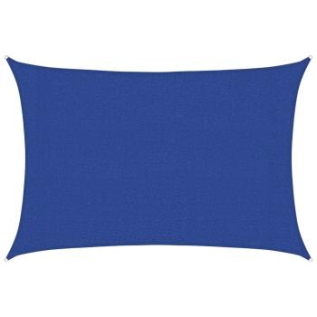 Sonnensegel 160 g/m² Rechteckig Blau 3x4 m HDPE