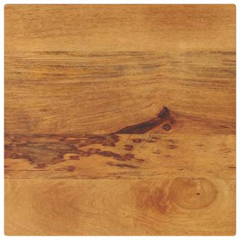 ARDEBO.de - Tischplatte 60x60x3,8 cm Quadratisch Massivholz Mango