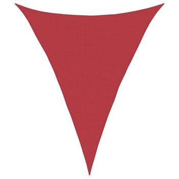 Sonnensegel 160 g/m² Rot 4x5x5 m HDPE