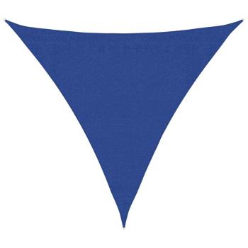 Sonnensegel 160 g/m² Dreieckig Blau 3,6x3,6x3,6 m HDPE