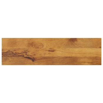 ARDEBO.de - Tischplatte 100x30x2,5 cm Rechteckig Massivholz Mango