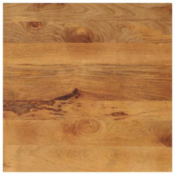 ARDEBO.de - Tischplatte 70x70x2,5 cm Quadratisch Massivholz Mango