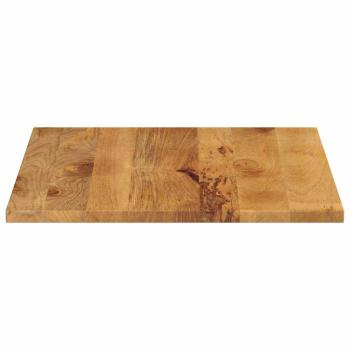 Tischplatte 70x70x2,5 cm Quadratisch Massivholz Mango