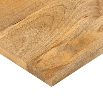 Tischplatte 100x70x3,8 cm Rechteckig Massivholz Mango