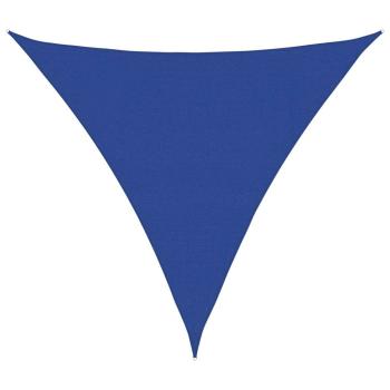 Sonnensegel 160 g/m² Dreieckig Blau 5x5x5 m HDPE