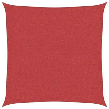 Sonnensegel 160 g/m² Rot 3x3 m HDPE