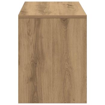 Schminkhocker Artisan-Eiche 70x35x45 cm Holzwerkstoff