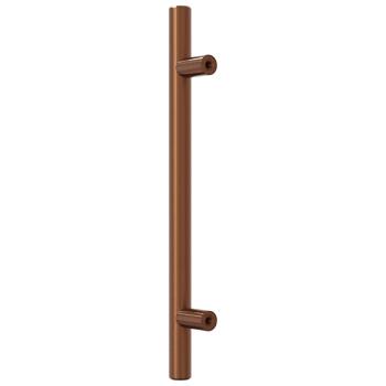 Möbelgriffe 10 Stk. Bronzen 128 mm Edelstahl