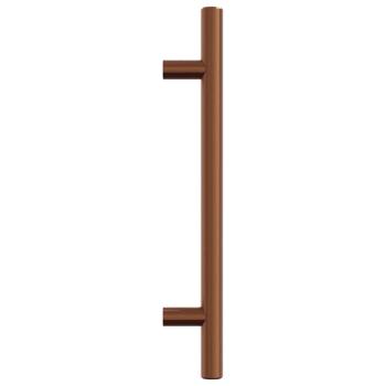 Möbelgriffe 10 Stk. Bronzen 128 mm Edelstahl