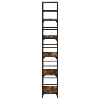 B?cherregal R?uchereiche 50x33x188,5 cm Holzwerkstoff