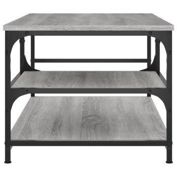Couchtisch Grau Sonoma 90x49x40 cm Holzwerkstoff