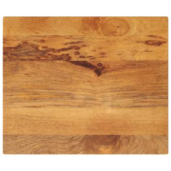 ARDEBO.de - Tischplatte 60x50x2,5 cm Rechteckig Massivholz Mango