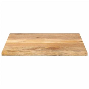 Tischplatte 80x80x3,8 cm Quadratisch Massivholz Mango