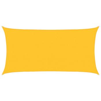 Sonnensegel 160 g/m² Rechteckig Gelb 2x3,5 m HDPE