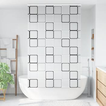 Duschrollo mit Kassette 140x240 cm Stoffbreite 136 cm